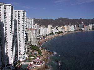 Beach at Acapulco, Mexico