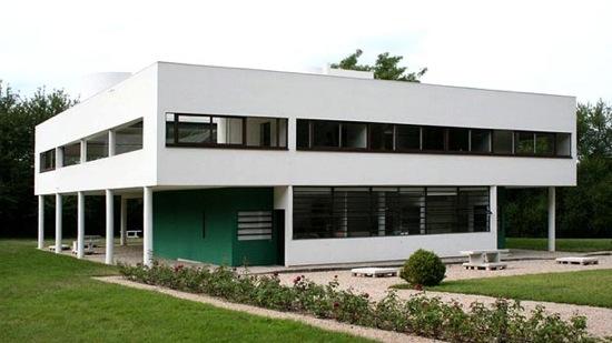 Villa Savoye - Le Corbusier - Façade arrière