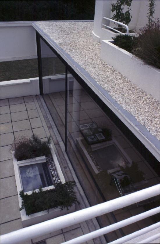 Villa Savoye - Le Corbusier - Toit