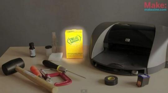 invisible print 540x299 Imprimer à lencre invisible avec votre imprimante