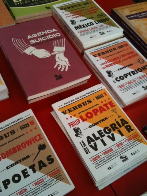 Tumbona ediciones, rencontre avec les éditeurs-écrivains, Vivian Abenshushan et Luigi Amara. Jeudi 7 avril à 19h à la librairie