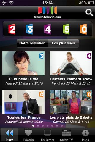 France Télévisions est disponible sur l’appstore !