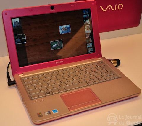 sony vaio w Sony abandonne les netbooks