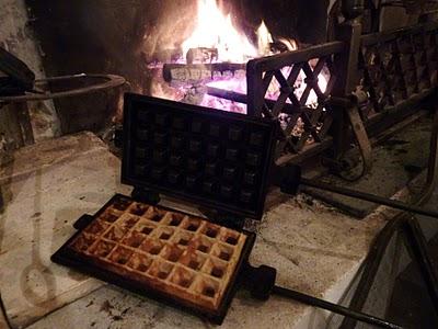 gauffres à la cheminée