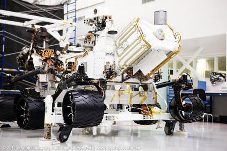 Le robot Mars Science Laboratory touchera la planète rouge en 2012…