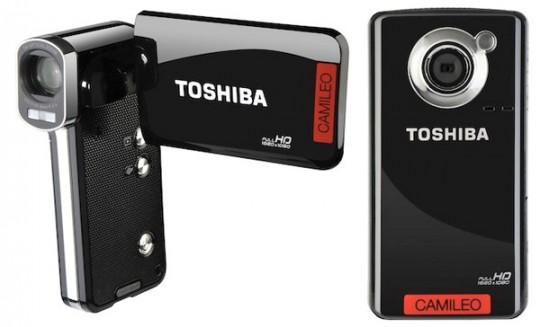 toshiba camcorders b100 540x327 Mini camera Toshiba Camileo P100 et B10