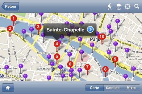Une virée à Paris, gratis... Sur iPhone et iPad...