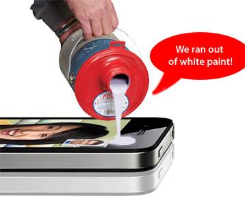 L’iPhone 4 blanc supprimé définitivement !