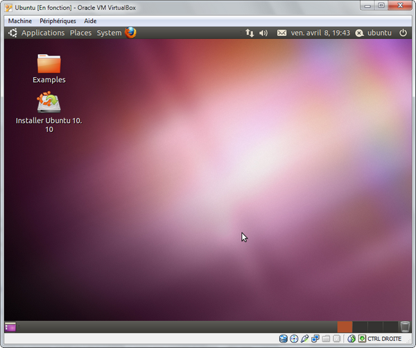 VB Ubuntu VirtualBox, lancer un OS alternatif tout en restant sous Windows