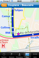 L'application iPhone du réseau de Toulon