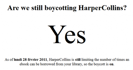 Prêt d’ebooks en bibliothèque : HarperCollins changerait d’avis