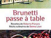Brunetti passe table, livre Roberta Pianaro Donna Leon