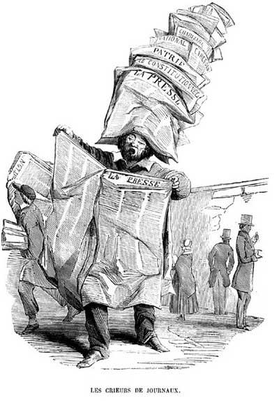le crieur de journaux
