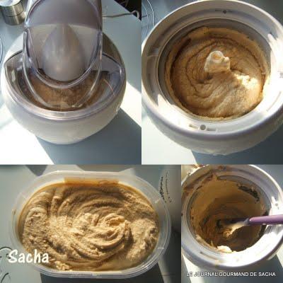 Glace à la crème de spéculoos