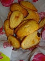 Madeleines ou Muffins noisettes-chocolat blanc