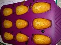 Madeleines ou Muffins noisettes-chocolat blanc
