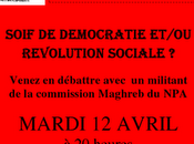 MARDI AVRIL heures réunion débat situation dans pays arabes