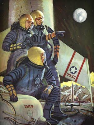 L'exploration de la lune demandera une équipe d'hommes courageux et soigneusement entrainés