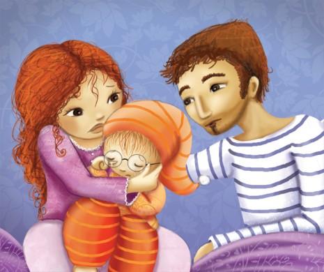 illustration enfant pleure sans ombre