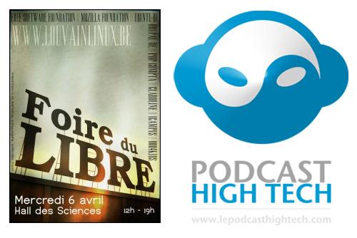 Le Podcast High Tech et la Foire du Libre !