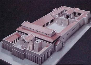 Photo de la maquette du forum