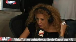 Afida Turner quitte le studio de cauet sur NRJ