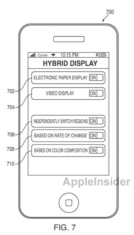 Apple travaille-t-il sur un écran hybride papier électronique-LCD ?