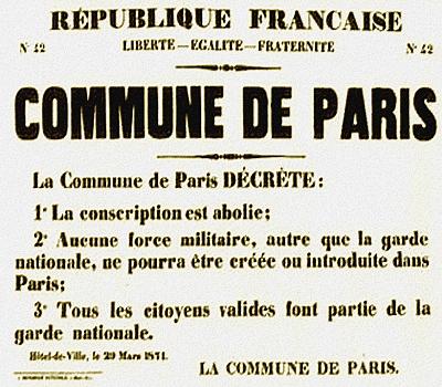 140 ans de la Commune de Paris, une source à toutes les révolutions.