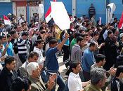 Syrie étudiants réprimés lors d’une manifestation