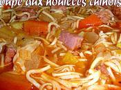 Soupe Nouilles Chinoises