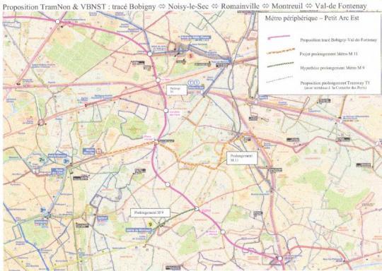 Transports Ile-de-France Noisy-le-Sec a-t-elle manqué rendez-vous avec métro Arc-Express