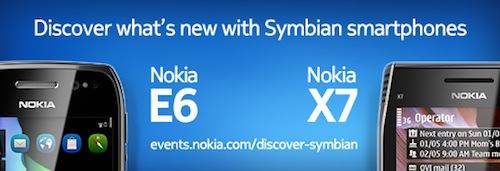 Nokia dévoile le E6 et le X7 avec Symbian « Anna »