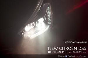 Nouvelle Citroën DS5 : Le 18 avril à Shangai et sur facebook