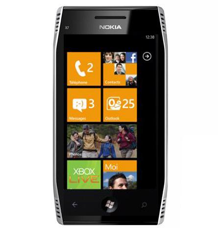 nokia w7 windows phone Nokia W7 et W8 sous Windows Phone