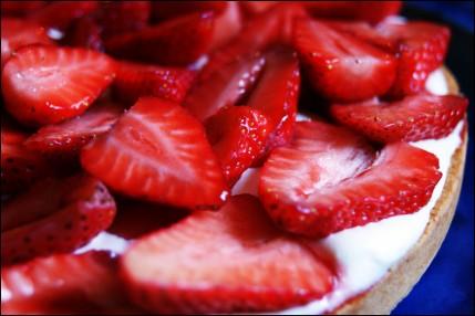 Tarte aux fraises