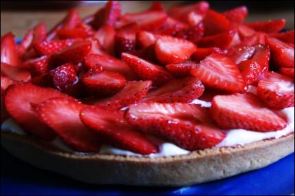 Tarte aux fraises