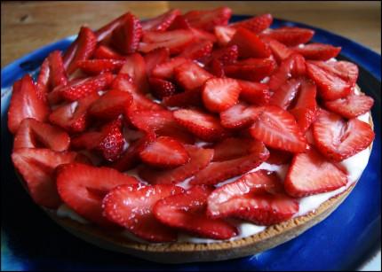 Tarte aux fraises