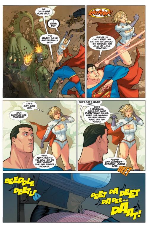 Power Girl + Zatanna = PG 23 !