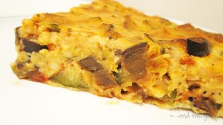 Quiche à la ratatouille sans pâte // en mode light