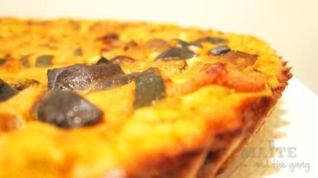 Quiche à la ratatouille sans pâte // en mode light