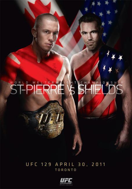 Une nouvelle affiche pour l’UFC 129