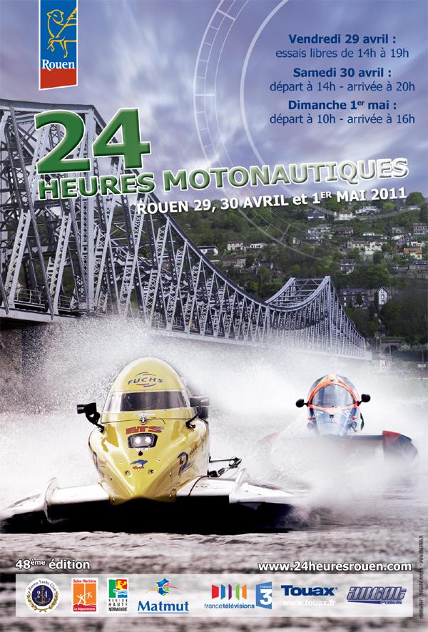 Rouen 24 heures motonautiques 2011