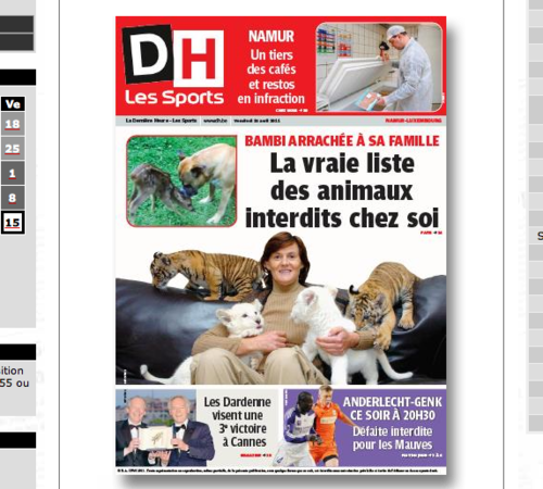 BAMBI A ETE ARRACHEE A SA FAMILLE?BAMBI EST UNE FILLE?BAMBI...