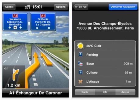 Mise à jour et promotion pour l’application iPhone NAVIGON MobileNavigator