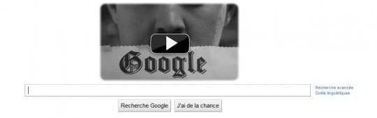 google charli 540x170 Google fête Charlie Chaplin