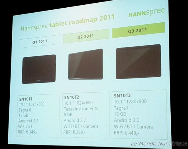 Hannspree va lancer deux nouvelles tablettes sous Android