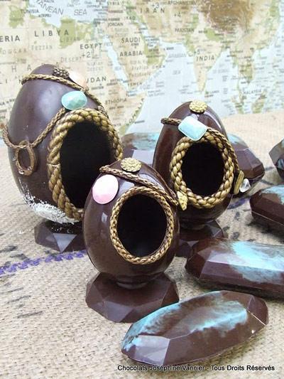 Les creations chocolatees de Josephine Vannier