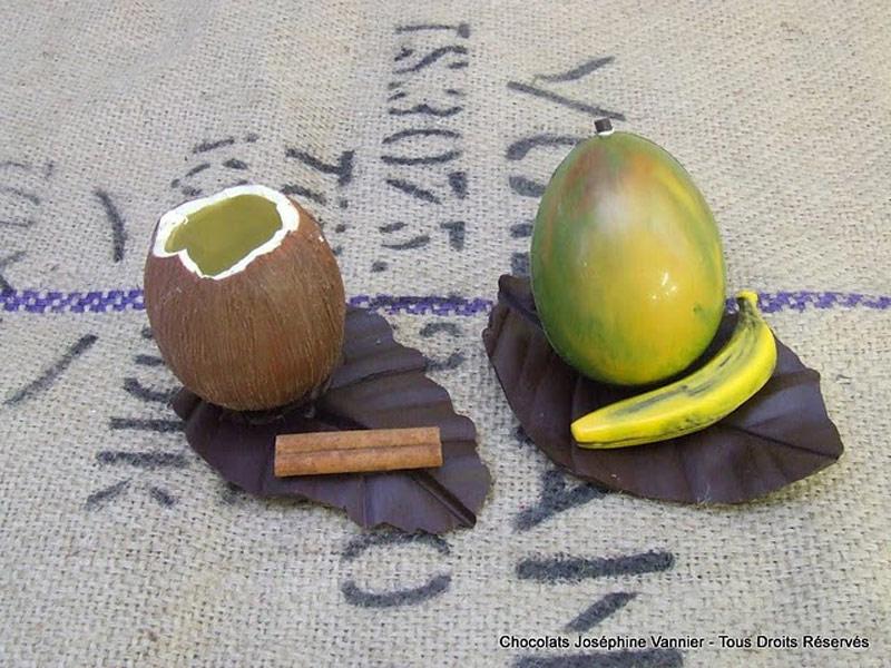 Les creations chocolatees de Josephine Vannier