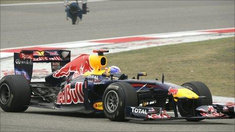 Vettel domine les essais libres du gp de Chine