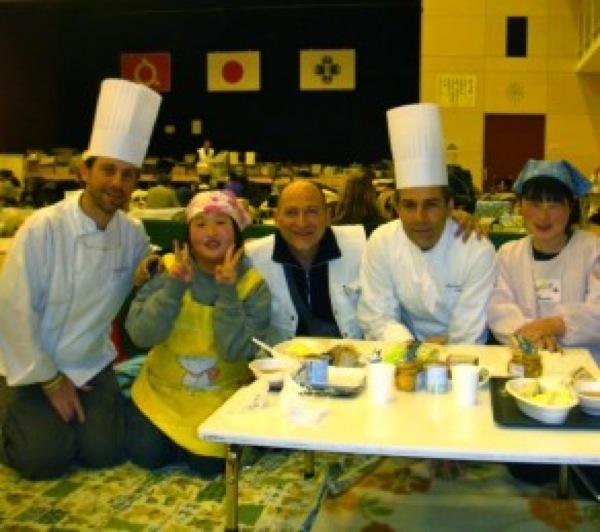 L'humanité des chefs français du Japon !